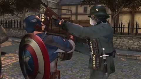 Трейлер №2 игры "Captain America: Super Soldier"
